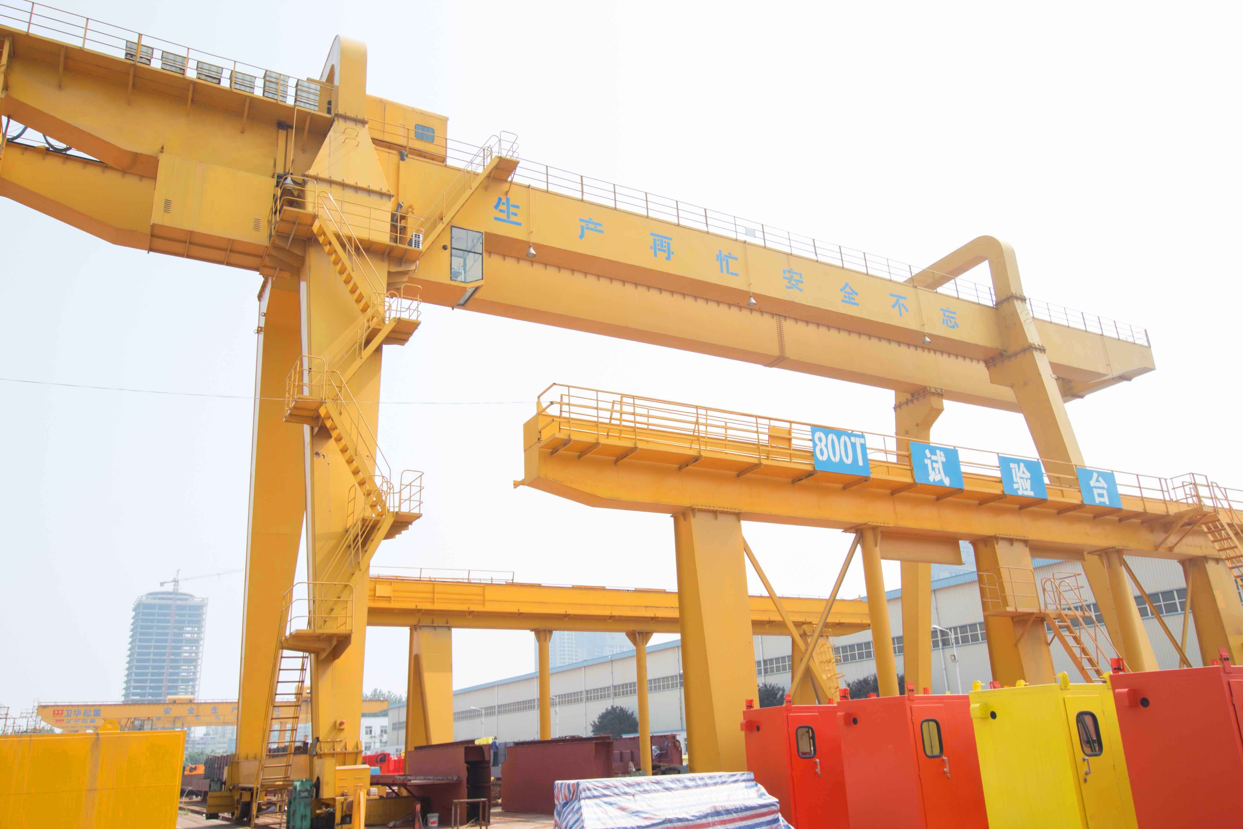 Double Girder Gantry Cranes Manufacturer WHCRANE