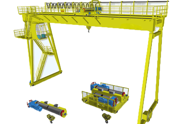 European Type Double Girder Gantry Crane Manufacturer WHCRANE