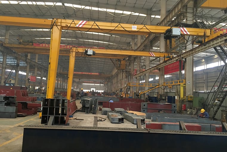 European Type Single Girder Gantry Crane Manufacturer WHCRANE