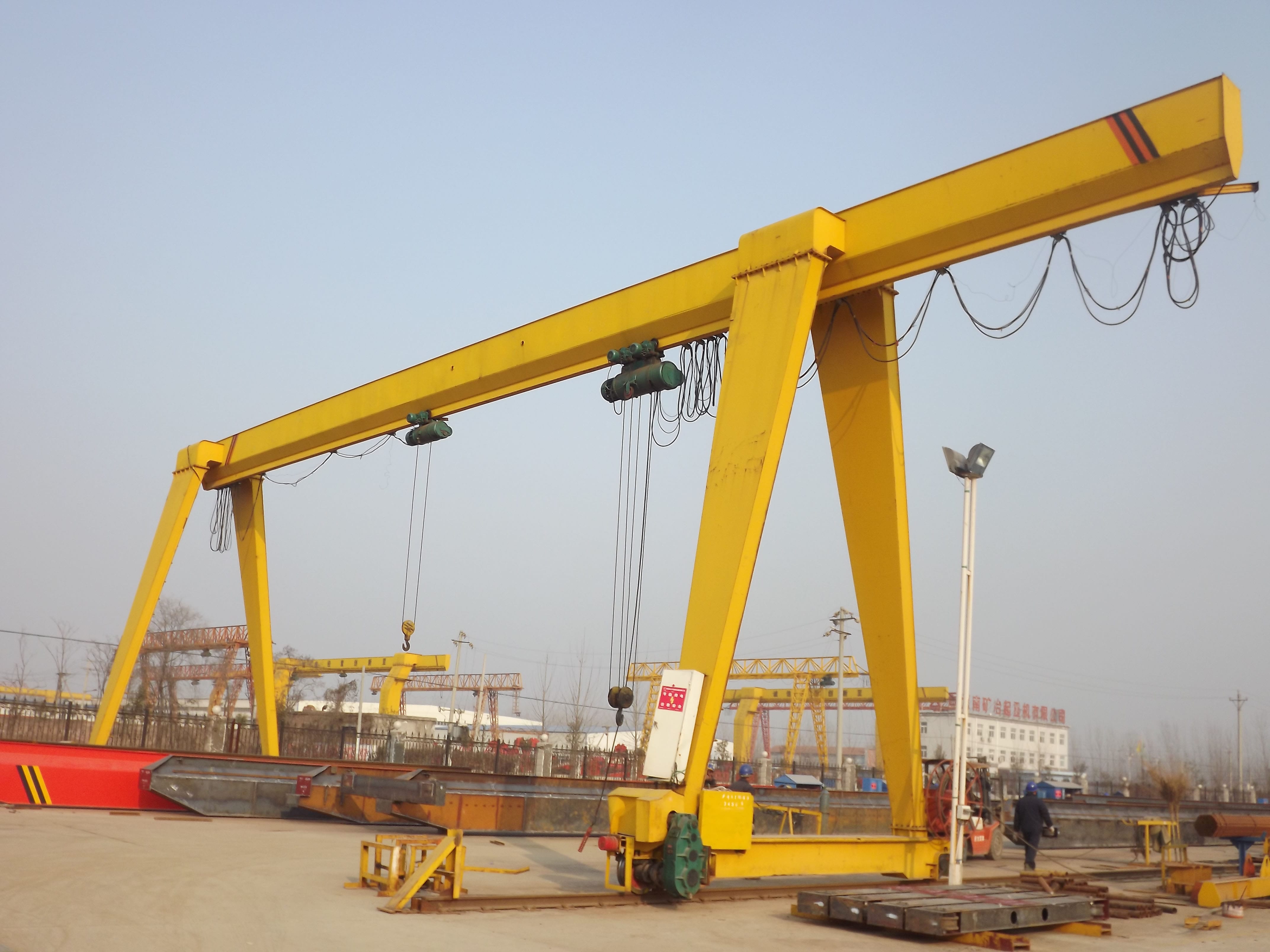 Single Girder Gantry Cranes Manufacturer WHCRANE