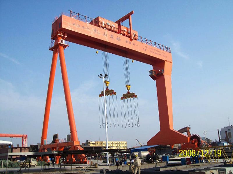 Shipbuilding Gantry Cranes Manufacturer WHCRANE
